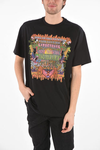 Printed Easy Fit T-shirt
