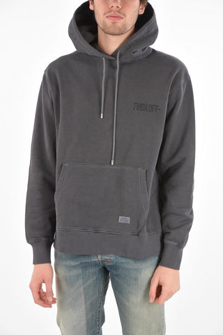 hoodie sweatshirt with maxi patch pocket