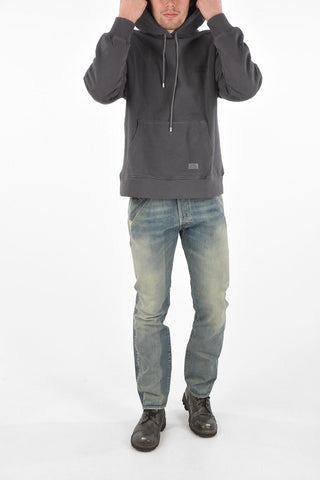 hoodie sweatshirt with maxi patch pocket
