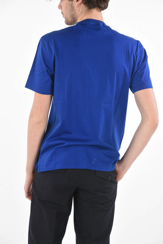 ZZEGNA Logo Printed Crew-Neck T-Shirt