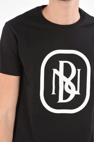 T-Shirt Easy Fit MONOGRAM in Cotone 