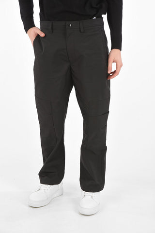 Nylon Cargo Pants with Belt Loops