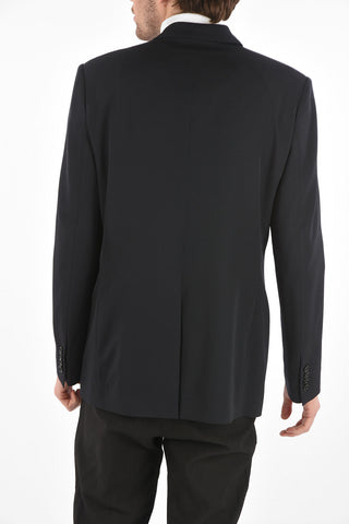 Asymmetrical Lapel 2 Button Blazer