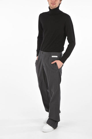 4 Pocket TAYLORING Pants with Pleated Details