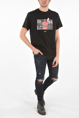printed crew-neck t-shirt