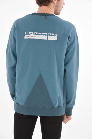 CRAIG GREEN embroidered crew-neck sweatshirt