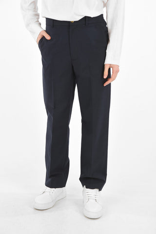 4 Pocket Pants with Elastic Waistband