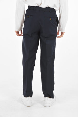 4 Pocket Pants with Elastic Waistband