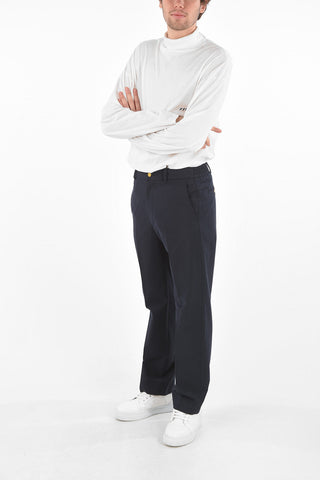 4 Pocket Pants with Elastic Waistband