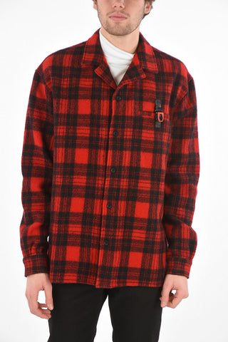 Checked Wool Overshirt