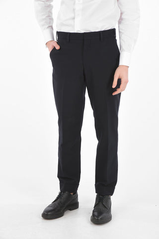 Cotton and Wool Capri Pants