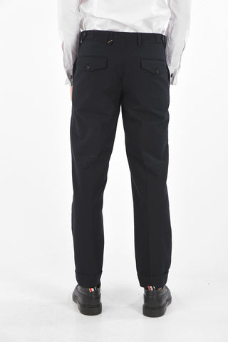 Cotton and Wool Capri Pants