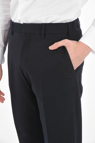 Cotton and Wool Capri Pants