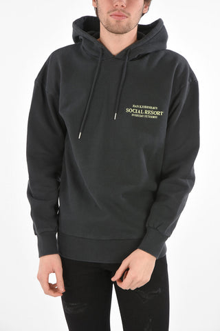 embroidered hoodie sweatshirt