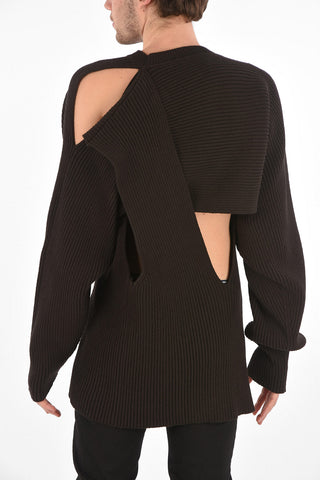 Maglia Destrutturata a Costine