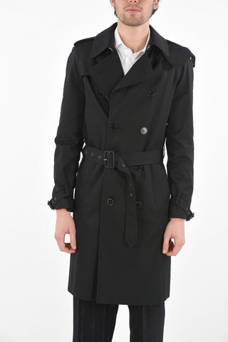 Double Breasted Raincoat with Belt