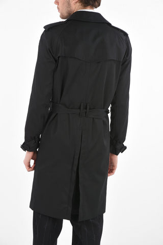 Double Breasted Raincoat with Belt