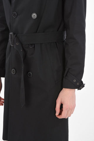 Double Breasted Raincoat with Belt
