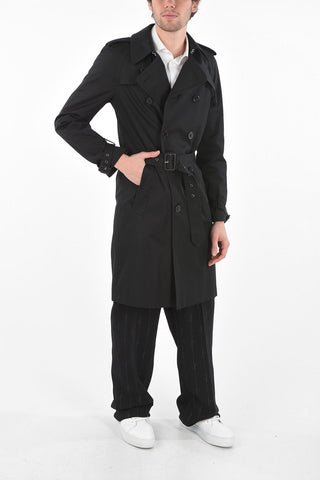 Double Breasted Raincoat with Belt