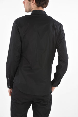MCQ SWALLOW Spread Collar Shirt