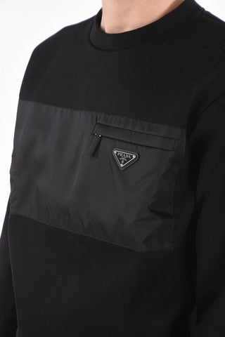 Neopren Crewneck Sweatshirt