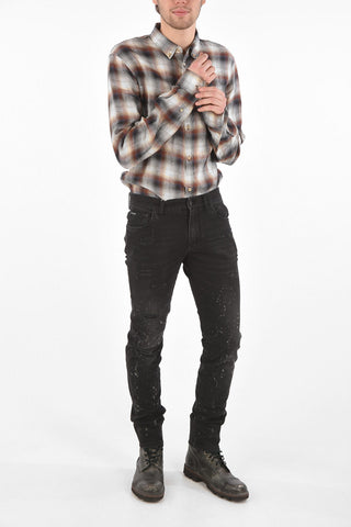 Destroyed Skinny Fit Jeans 16cm