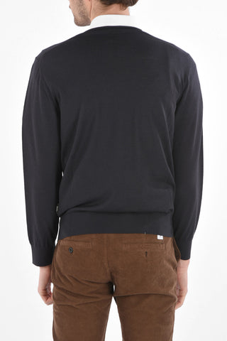 ZZEGNA wool V-neck sweater