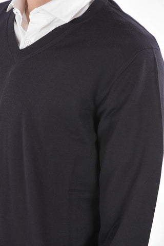 ZZEGNA wool V-neck sweater