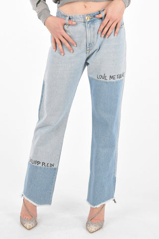 printed SUNSET EUSTOMA straight fit jeans