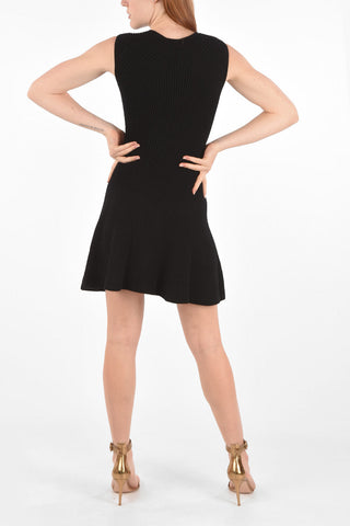 COUTURE mini vestito ABIGAILLE SIR in maglia con strass