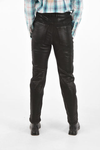 BLACK GOLD jeans TYPE 1815 in cotone spalmato a vita alta