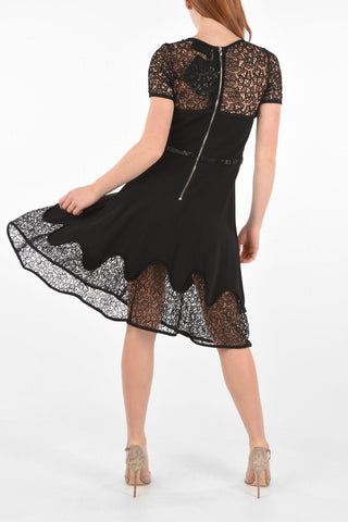 COUTURE laced details I'M JUST A WOMAN knee length dress