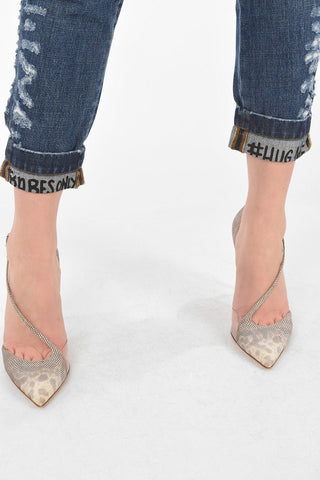 ripped CELOSIA boyfriend  jeans