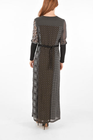 BLACK GOLD silk DODDS shirtdress