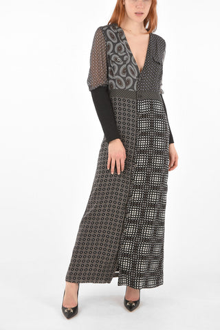 BLACK GOLD silk DODDS shirtdress