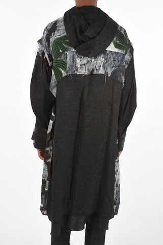 Overcoat FLOWER POWER with Hood