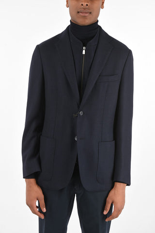 ID Virgin Wool Semi-Lined IDENTITY Blazer