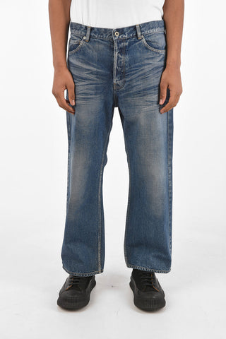 NICK FOUQUET 25cm Mid-rise waist straight fit jeans