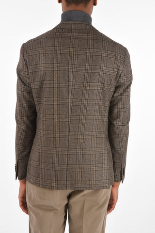 Blazer GATE Tartan in Lana vergine