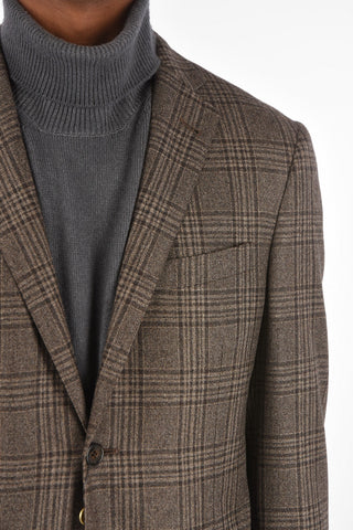 Blazer GATE Tartan in Lana vergine
