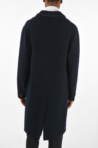 NICK FOUQUET wool 2-button chesterfield coat
