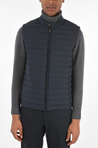 ID Quilted Vest with Front Zip