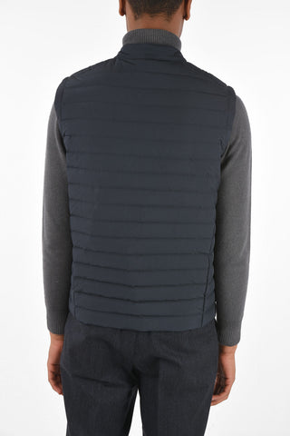 ID Quilted Vest with Front Zip