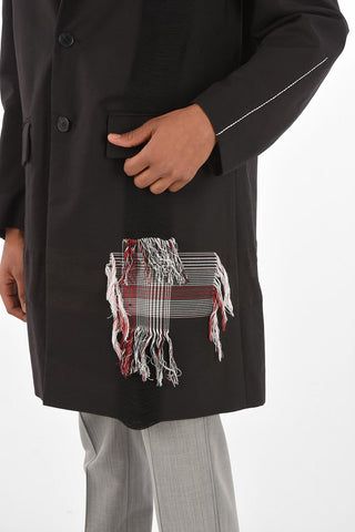cappotto SAXA chesterfield jaquard 
