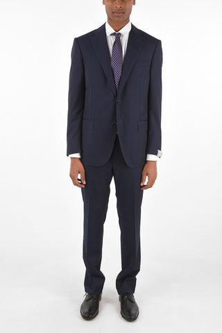 Virgin Wool LEADER Single Breasted Suit