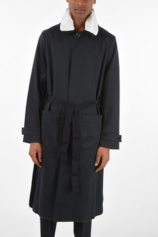virgin wool Overcoat with belt