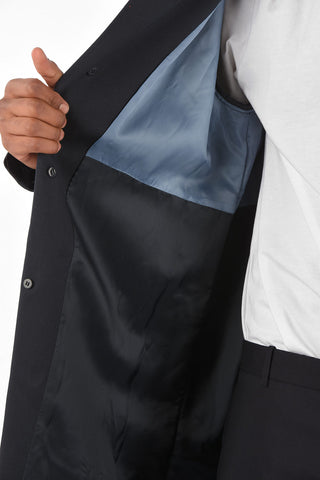 virgin wool Overcoat with belt