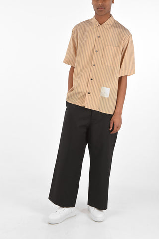 striped breast pocket kurt vacation shirt