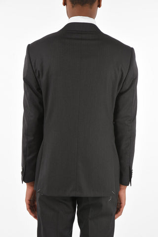 Virgin Wool Herringbone LEADER Suit