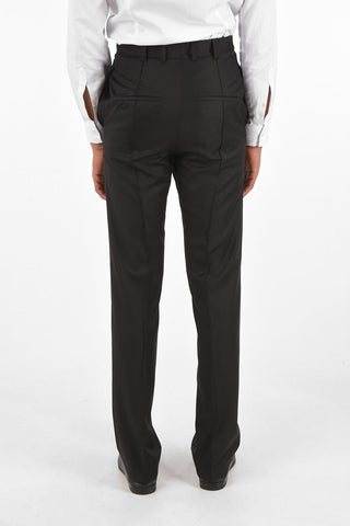 Pantalone Straight Leg in Lana vergine